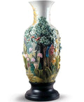 Paradise Vase Animal Life Figurine. Limited Edition